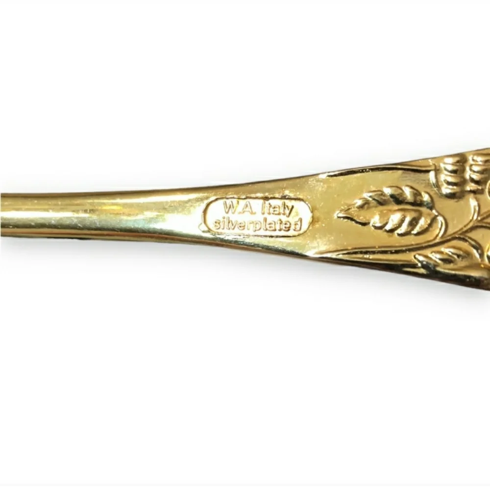 WA ITALY Silverplated Cake Server VINTAGE